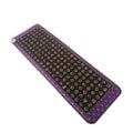 New Far Infrared Heating Pad Natural Jade Tourmaline Accupressure Mat Electric Stone Heating Mattress Therapy Massage So