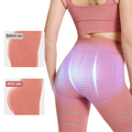 Pink EMS Legging Shorts for Women 30 Levels Muscle Stimulation Workout Pants for Abs, Butt Lift & Leg Toning, Fitness & 