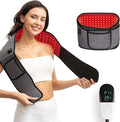 Portable Red Light Therapy Wrap Belt with Remote Control No Battery for Body Care Muscle Relaxation and Back/Waist