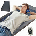Premium Crystal Far Infrared Heating Mattress Negative Ion Therapy Bed Pad for Home Comfort & Wellness