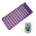 Purple Heating Mattress 190x70 cm Tourmaline and Natural Jade Stone Heat Pad for Home Use Thermal Bed Mat
