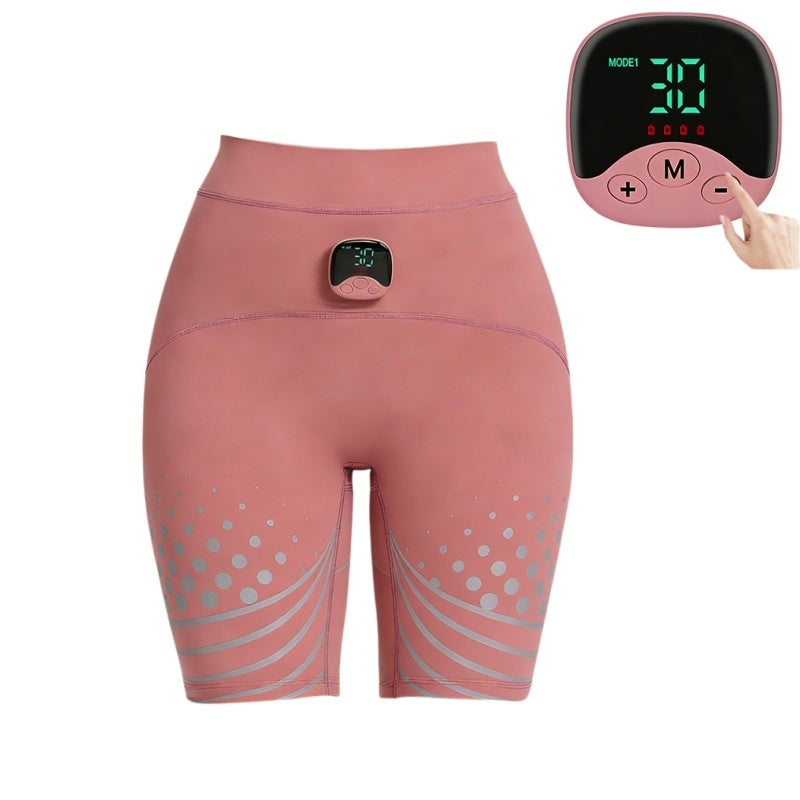 Recharging EMS Hip Train Yoga Shorts Micro-current Muscle Stimulation Powerpant for Buttock Lifting & Body Toning