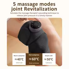 3-in-1 Heated Vibrating Knee, Shoulder & Elbow Pad