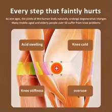3-in-1 Heated Vibrating Knee, Shoulder & Elbow Pad