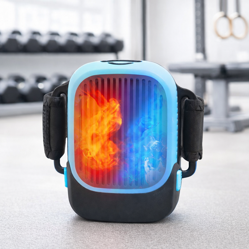 Instant Heat Cold Therapy Pack Device Smart 3-in-1 Cold & Hot Compress Cube for Athletes, Post-Workout & Daily Aches