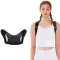 Smart Posture Corrector Belt EMS Back Massage Support Strap with 8 Modes & 19 Intensity for Posture Adjust & Kyphosis Co