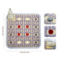 Square 40x40cm Photon Amethyst PEMF Therapy Pad and Infrared Heating Mat for Pain Relief & Relaxation