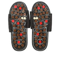 Tai Chi Eight Diagrams Foot Acupoint Massage Slippers with Adjustable Tightness