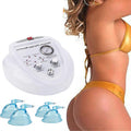 Vacuum Butt Lifting Machine Strong Suction 73kPa with 4PCS Vacuum Cups (19cm & 21cm) 100-240V for Beauty Salon