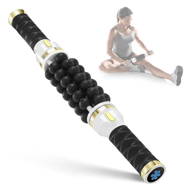 Electric Rolling Massager Percussive Massage Gun 11 Speed Settings 110V-220V for Muscle Relaxation Recovery