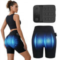Upgraded EMS Yoga Shorts Women High Waist Booty Shaping 3 Zone Independent Control Fitness Workout Powerpants