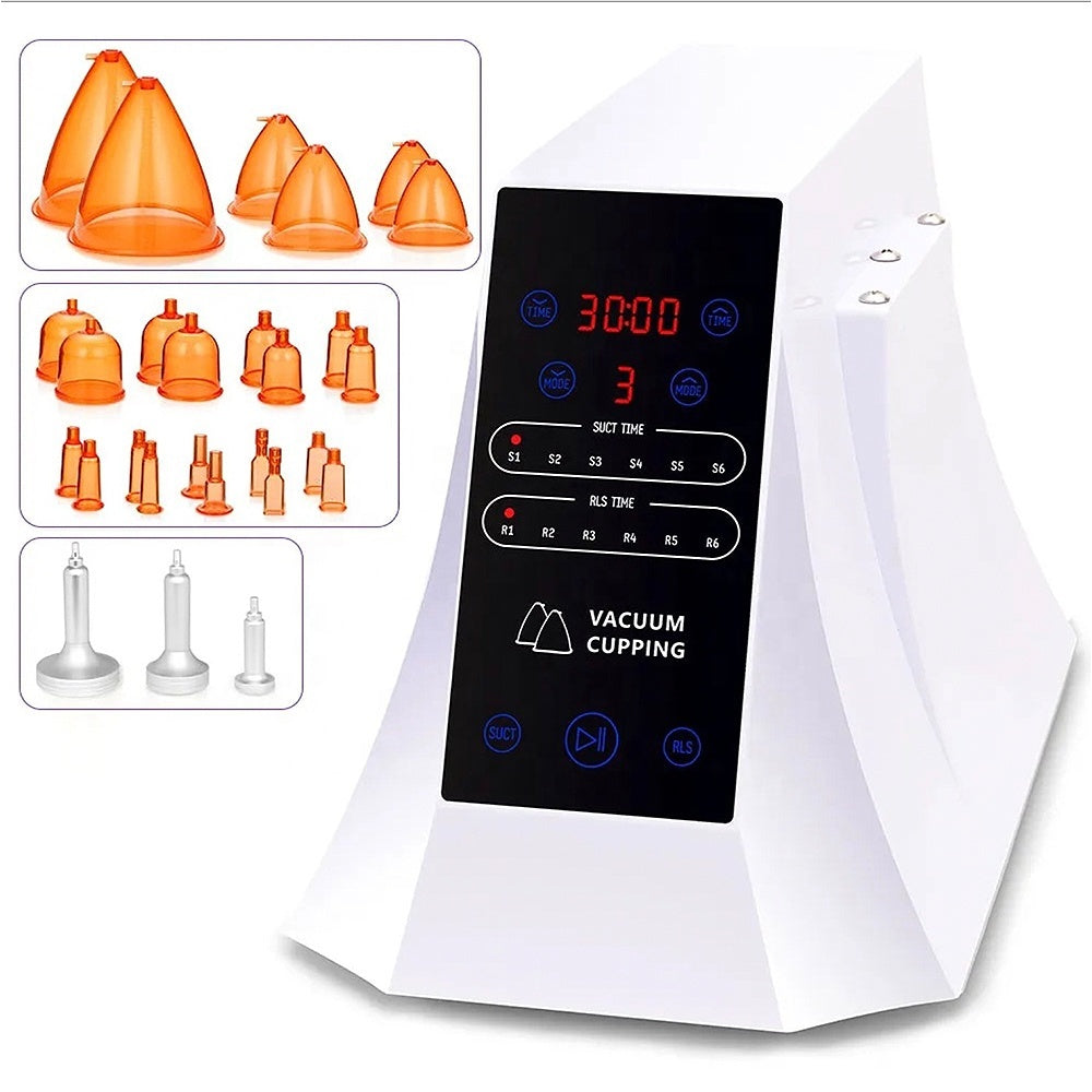 VamsLuna BBL Butt Lifting Colombian Vacuum Cup Massager for Buttocks Breast Enhancement 50W Body Shaping Skin Tightening