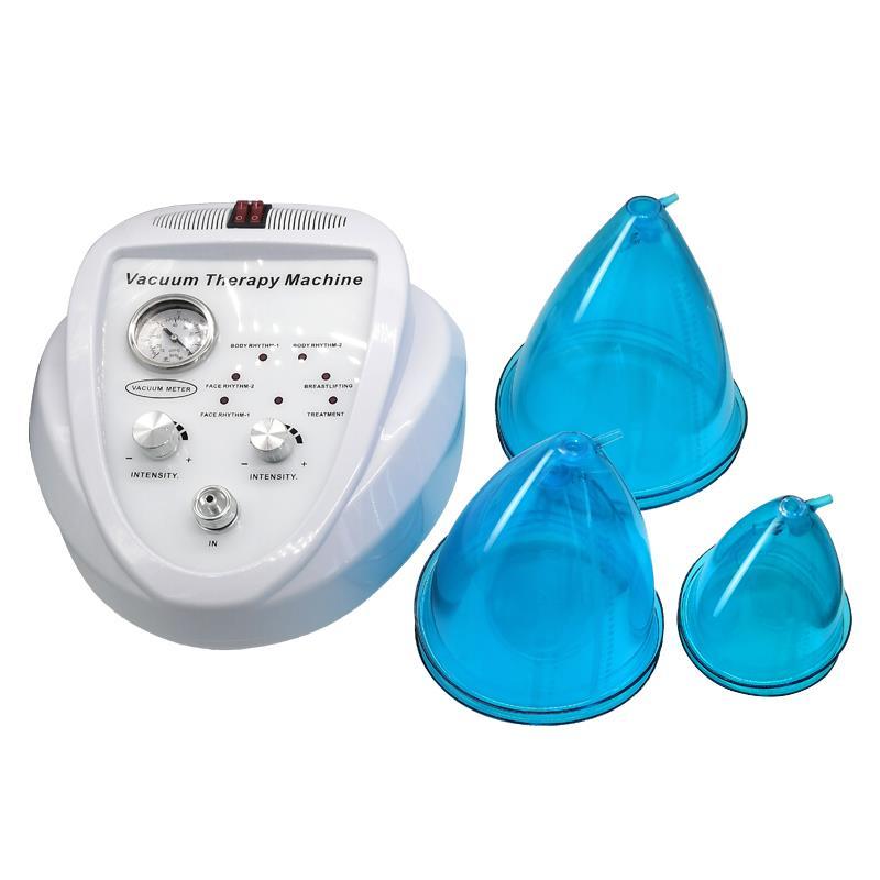 VamsLuna Blue Cups 6-Piece Breast Enlargement Vacuum Suction Pump Body Shaping Function for Female Beauty Health Care De