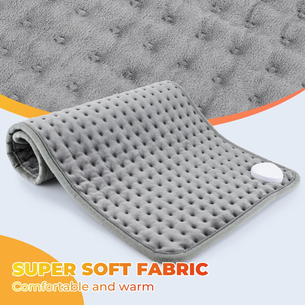 Electric Heating Pad for Pain Relief – Fast Soothing Heat for Cramps & Body Aches