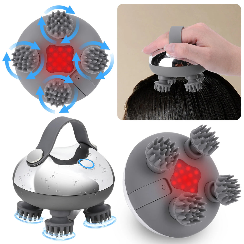 Relaxing Scalp Kneading Massager