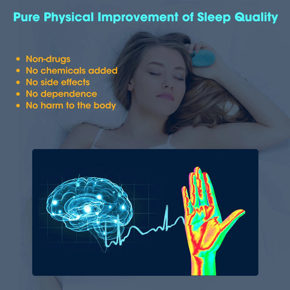 Handheld Sleep Aid Device – Natural Relaxation Tool for Better Sleep, Stress Relief & Insomnia Support