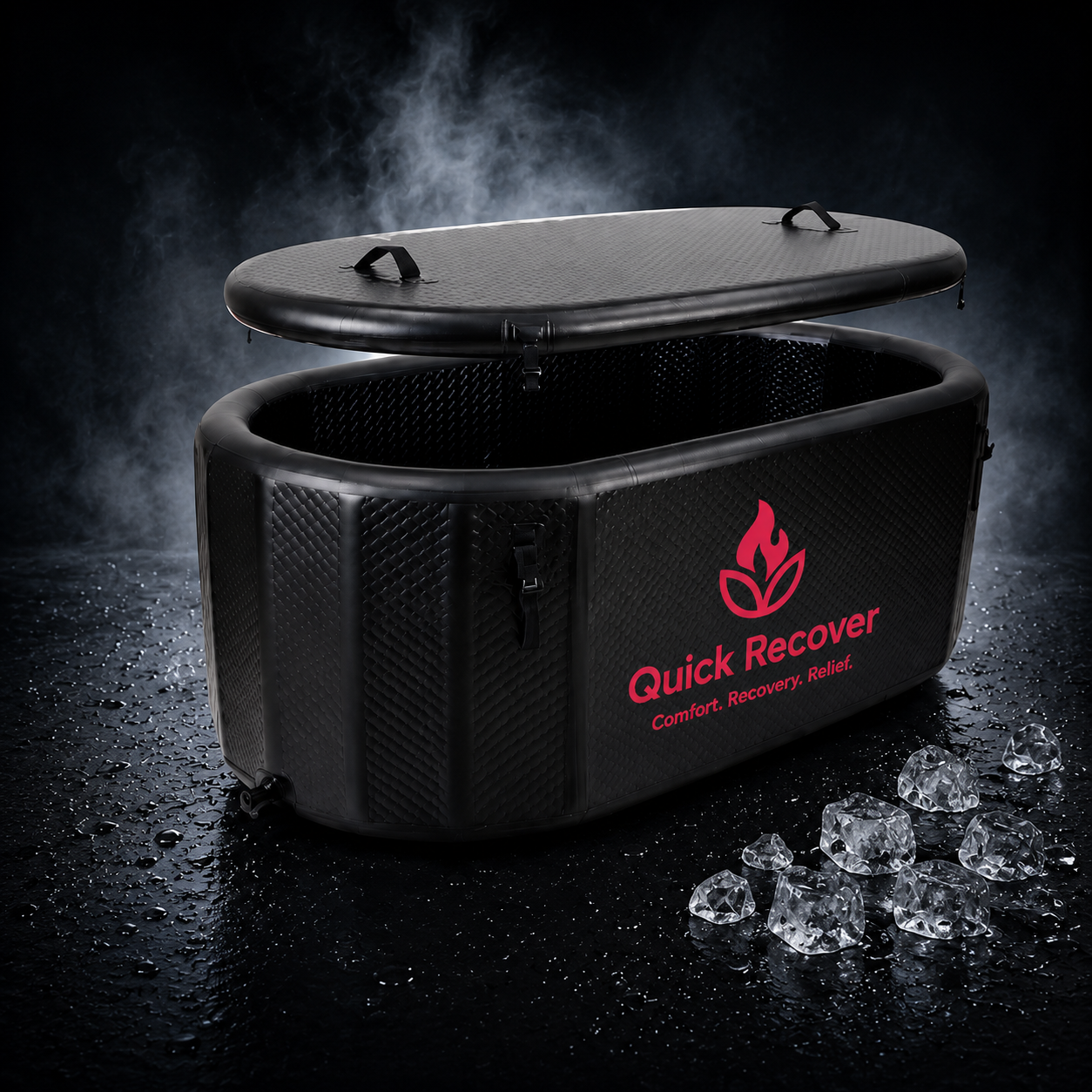 Premium Inflatable Ice Bath Tub | Quick Recover Plunge Pod